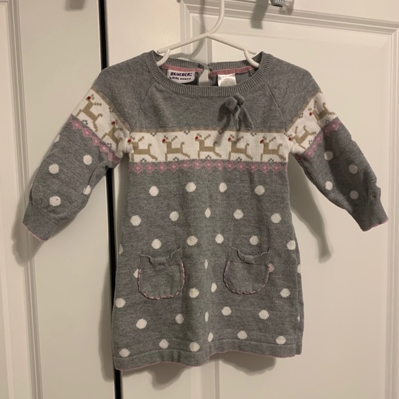 Adorable sweater dress with reindeer! - Picture 1 of 2
